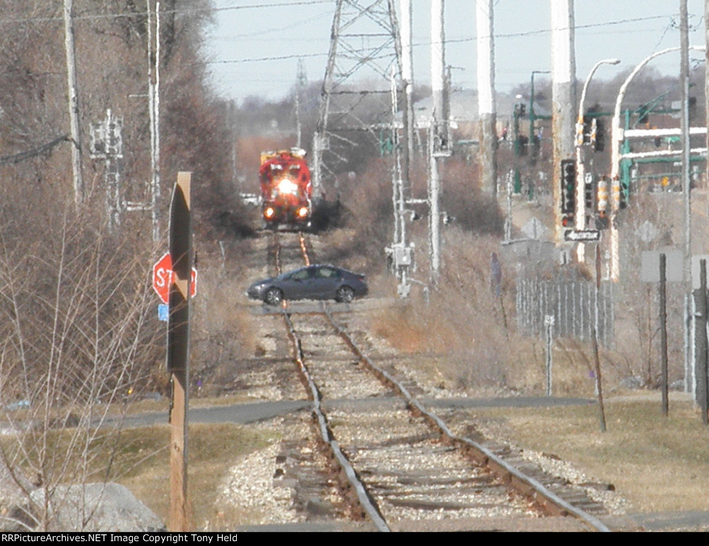 Approaching Snelling 